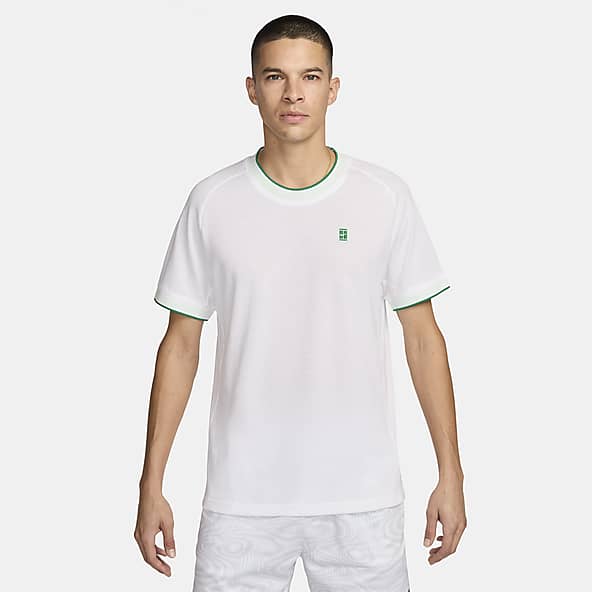 Nike white tennis shirt deals